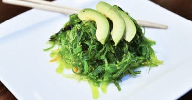 Tang salat med avocado